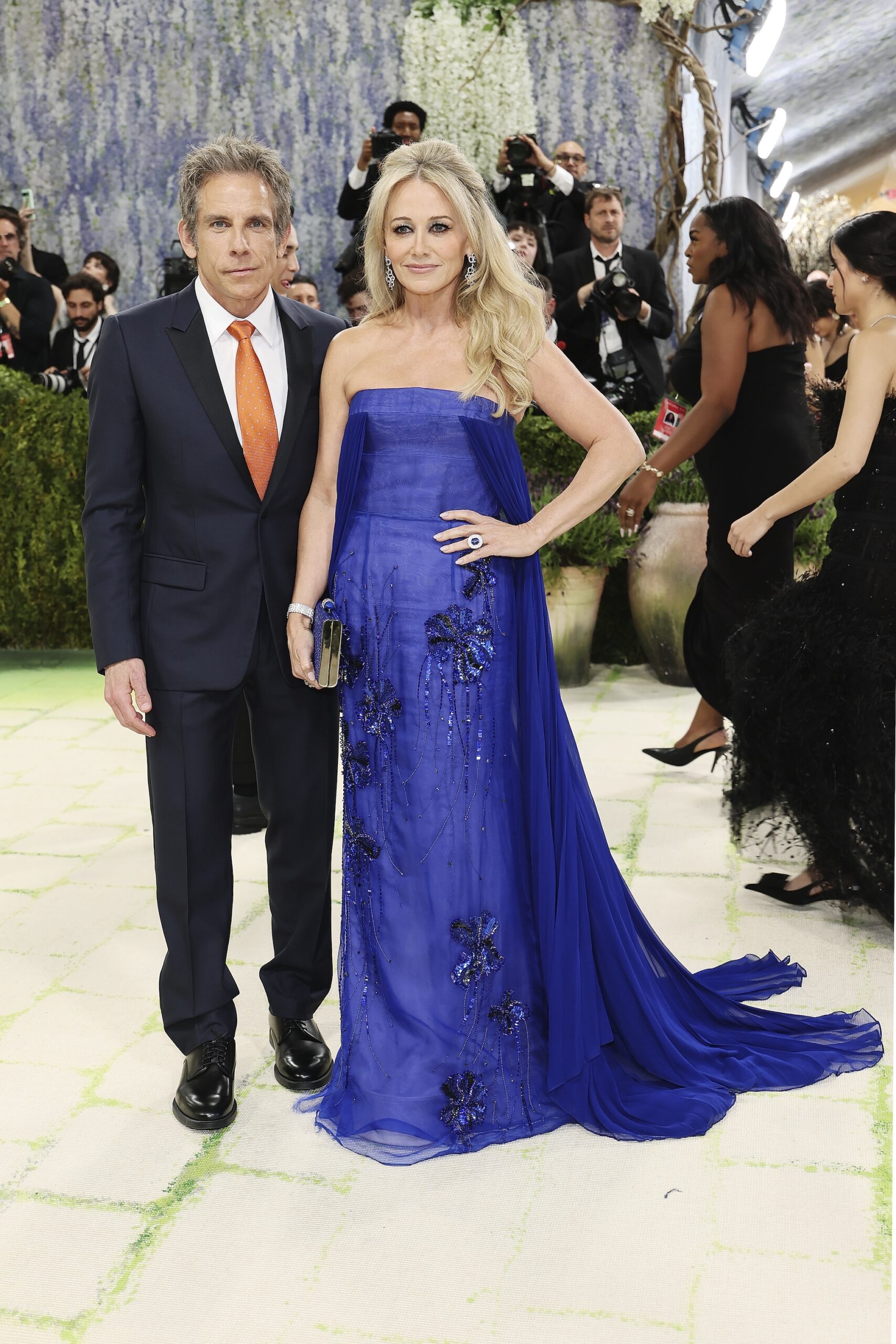 Ben Stiller and Christine Taylor attend the 2026 Met Gala celebrating 