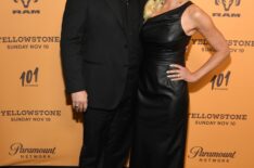 Cole Hauser and Cynthia Daniel attend Paramount Network's 'Yellowstone' season 5B NYC premiere on November 07, 2024 in New York City. (