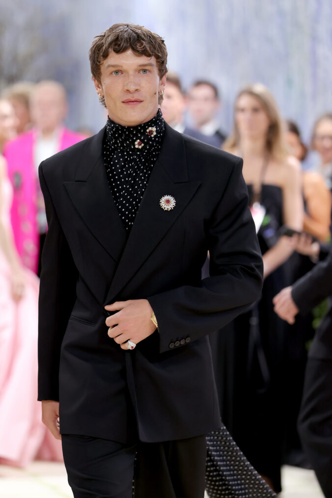 Connor Storrie attends the 2026 Met Gala celebrating 