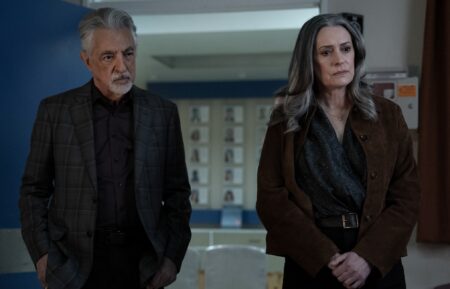 Joe Mantegna as David Rossi and Paget Brewster as Emily Prentiss — 'Criminal Minds: Evolution' Season 19 Premiere "Now and Then"