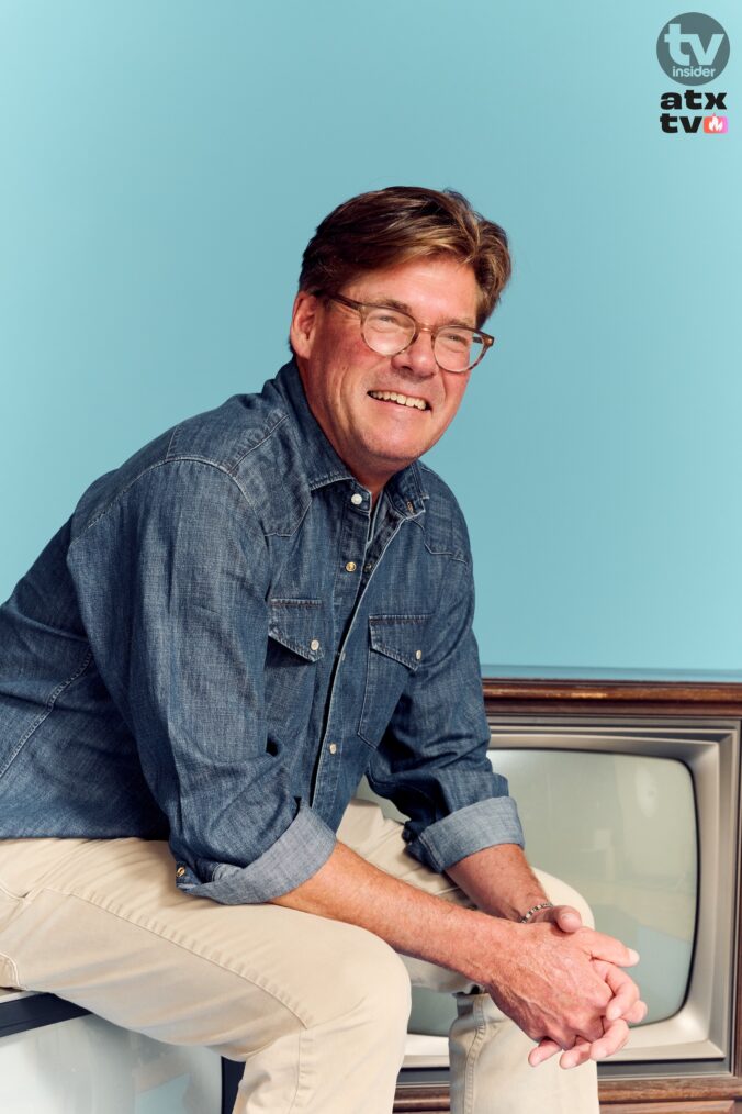 David Hudgins at the TV Insider studio at the 2026 ATX Festival