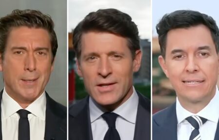 David Muir, Tony Dokoupil, Tom Llamas