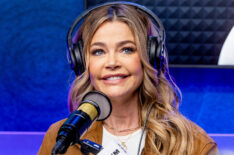 Denise Richards visits Jeff Lewis' radio show at SiriusXM Studios on January 26, 2024, in Los Angeles, California