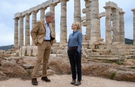 Hugh Laurie and Amy Poehler in 'Dig' Season 1