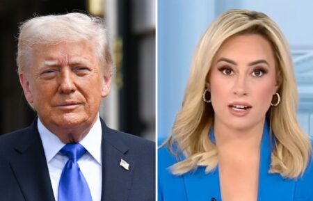 Donald Trump and Jacqui Heinrich