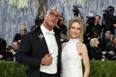 Dwayne Johnson and Lauren Hashian attend the 2026 Met Gala celebrating 'Costume Art' at the Metropolitan Museum of Art on May 04, 2026 in New York City.