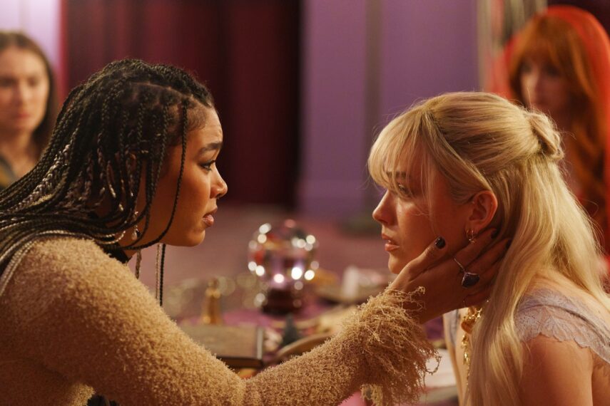 FORBIDDEN FRUITS, from left: Alexandra Shipp, Victoria Pedretti, 2026.