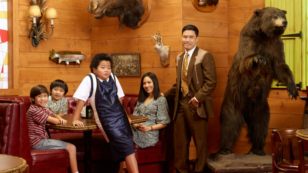 Forrest Wheeler, Ian Chen, Hudson Yang, Constance Wu, and Randall Park of 'Fresh Off the Boat'