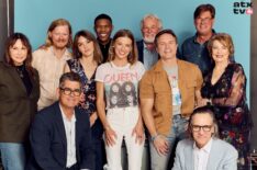 Kerry Ehrin, Jeffrey Reiner, Jesse Plemons, Aimee Teegarden, Gaius Charles, Adrianne Palicki, Brad Leland, Scott Porter, Jason Katims, Louanne Stephens, David Hudgins at TV Insider's studio at the ATX Festival 2026