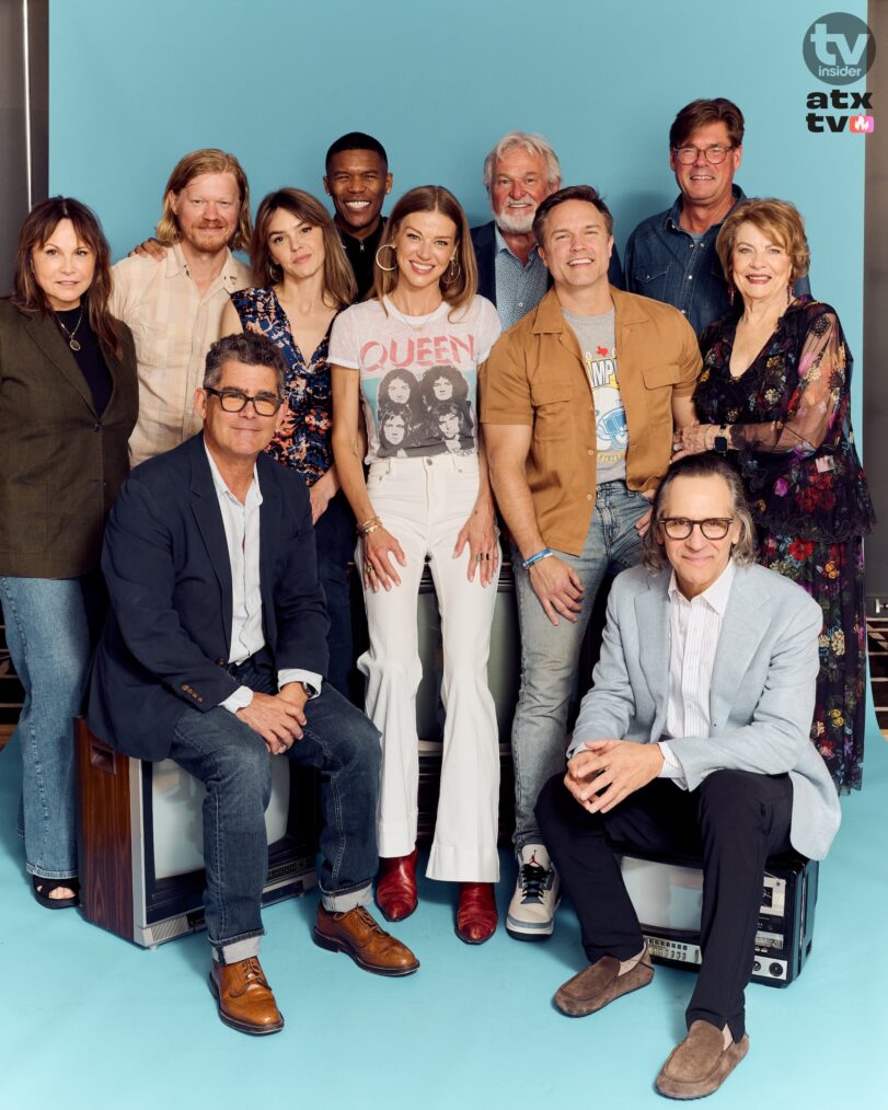 Kerry Ehrin, Jeffrey Reiner, Jesse Plemons, Aimee Teegarden, Gaius Charles, Adrianne Palicki, Brad Leland, Scott Porter, Jason Katims, Louanne Stephens, David Hudgins at TV Insider's studio at the ATX Festival 2026