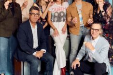 Kerry Ehrin, Jeffrey Reiner, Jesse Plemons, Aimee Teegarden, Gaius Charles, Adrianne Palicki, Brad Leland, Scott Porter, Jason Katims, Louanne Stephens, David Hudgins at TV Insider's studio at the ATX Festival 2026