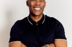 Gaius Charles at the TV Insider studio at the 2026 ATX Festival