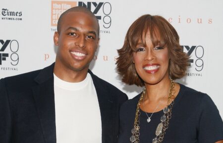 William Bumpus and Gayle King at the 2009 New York Film Festival's screening of "Precious" at Alice Tully Hall on October 3, 2009 in New York City.