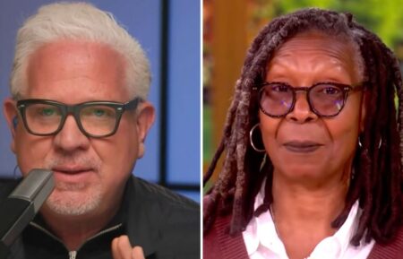 Glenn Beck and Whoopi Goldberg