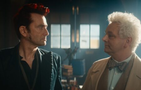 David Tennant as Crowley, Michael Sheen as Aziraphale — 'Good Omens' 3