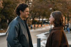 Garrett Graham (Belmont Cameli) and Hannah Wells (Ella Bright) in 'Off Campus'