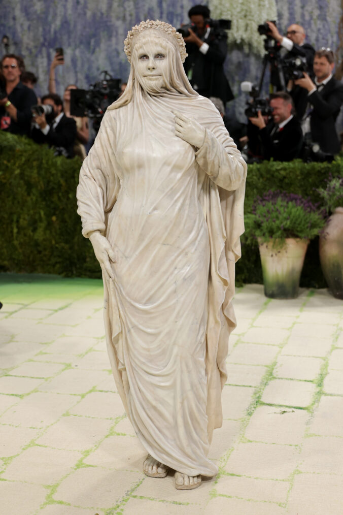 Heidi Klum attends the 2026 Met Gala celebrating 
