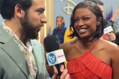 Deniz Akdeniz and Javicia Leslie for 'High Potential' at Disney Upfront 2026