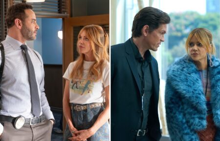 Daniel Sunjata, Kaitlin Olson, and Steve Howey in 'High Potential' Season 2