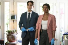 Deniz Akdeniz and Javicia Leslie in 'High Potential' Season 2