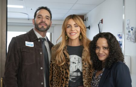 Daniel Sunjata, Kaitlin Olson, and Judy Reyes in 'High Potential' Season 3