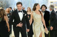 Hugh Jackman and Sutton Foster attend the 2026 Met Gala celebrating 'Costume Art' at the Metropolitan Museum of Art