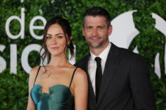 Alexandra Park and James Lafferty attend the 'Everyone Is Doing Great' photocall during the 62nd Monte Carlo TV Festival on June 18, 2023 in Monte-Carlo, Monaco