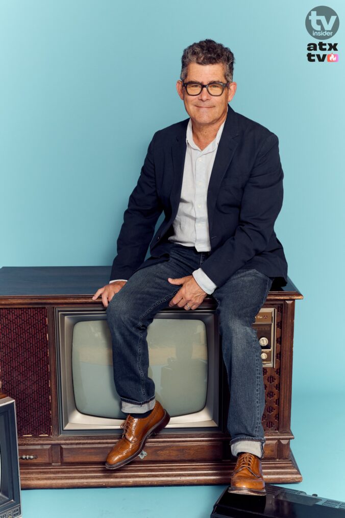 Jeffrey Reiner at the TV Insider studio at the 2026 ATX Festival