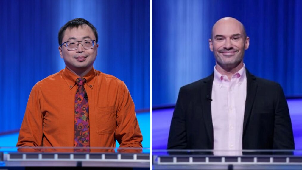 'Jeopardy!' contestants (left) Jamie Ding and (right) Greg Shahade