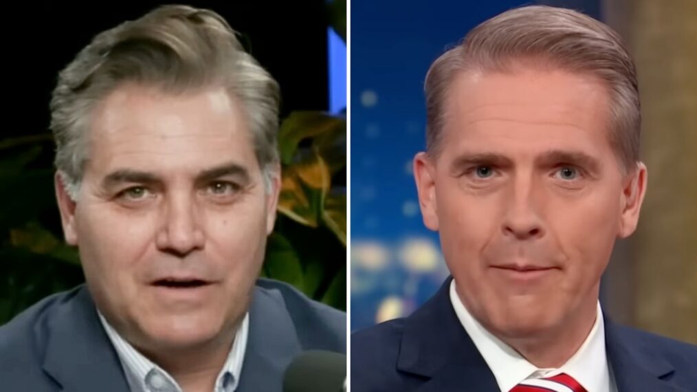 Jim Acosta and Scott Jennings