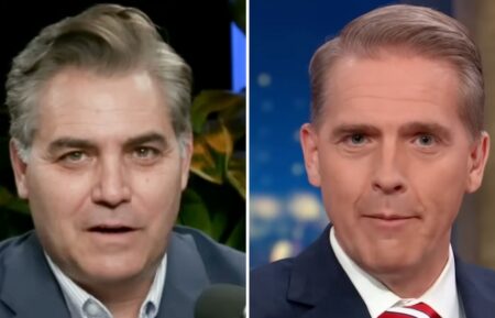 Jim Acosta and Scott Jennings