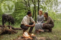 Jocko Sims, Crosby Fitzgerald and Luke Bracey in 'Little House on the Prairie'