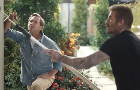 Josh Lucas and David Beckham
