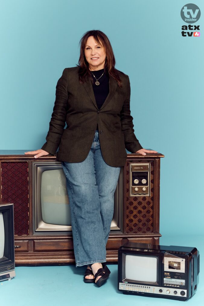 Kerry Ehrin at the TV Insider studio at the 2026 ATX Festival