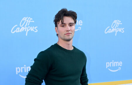 Khobe Clarke attends the "Off-Campus" Premiere and After-Party on April 29, 2026 in Los Angeles, California.