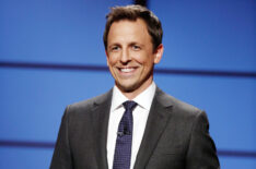 Seth Meyers hosting 'Late Night With Seth Meyers'