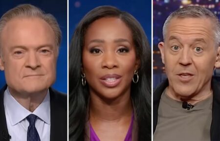 Lawrence O'Donnell, Abby Phillip, Greg Gutfeld