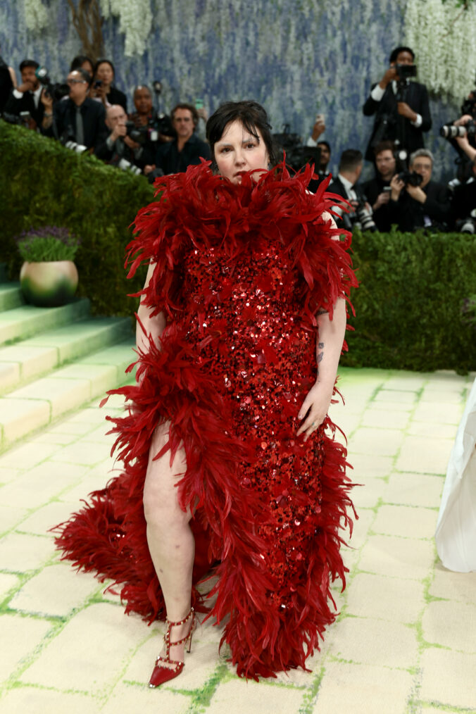 Lena Dunham attends the 2026 Met Gala celebrating 
