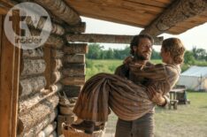 Luke Bracey and Crosby Fitzgerald in 'Little House on the Prairie' Season 1