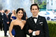 Ana Amelia Batlle Cabral and Marcello Hernández attend the 2026 Met Gala celebrating 'Costume Art' at the Metropolitan Museum of Art on May 04, 2026 in New York City.