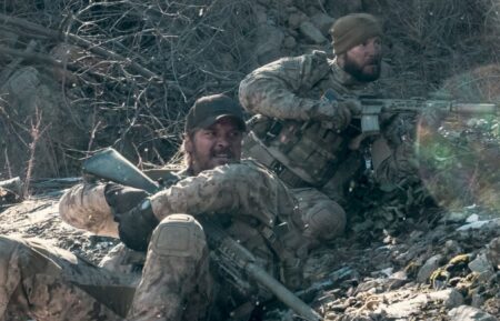 Kayce Dutton and Logan Marshall-Green in 'Marshals' Season 1 Episode 11