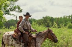 Meegwun Fairbrother and Wren Zhawenim Gotts in 'Little House on the Prairie' Season 1
