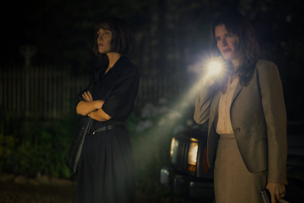 Meghann Fahy and Rose Byrne