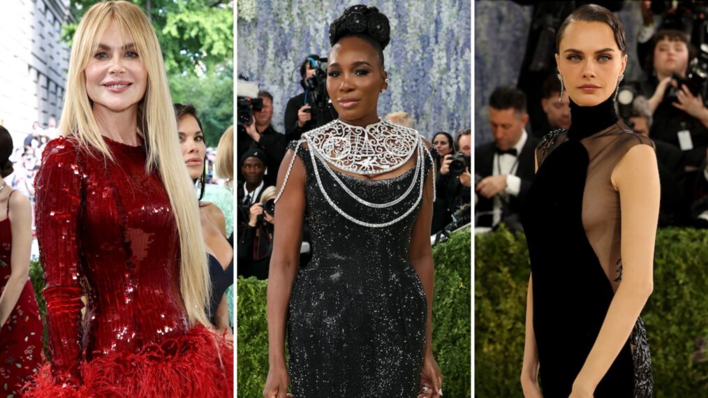 Nicole Kidman, Venus Williams, Cara Delevingne at Met Gala