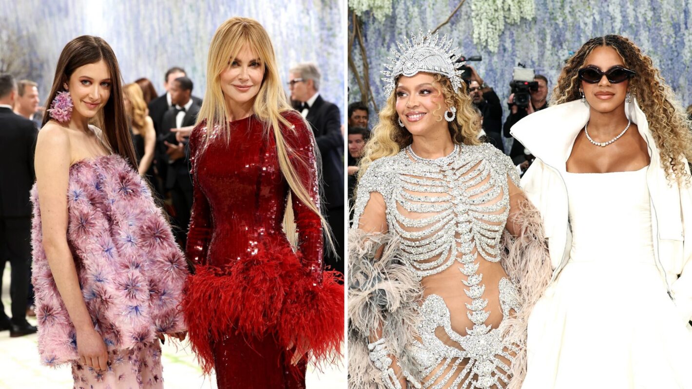Sunday Rose Kidman Urban, Nicole Kidman, Beyonce, and Blue Ivy Carter at the 2026 Met Gala