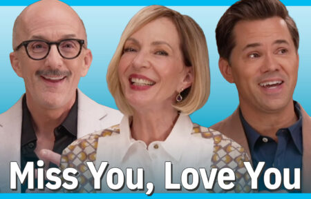 Jim Rash, Allison Janney, and Andrew Rannells for 'Miss You, Love You.'