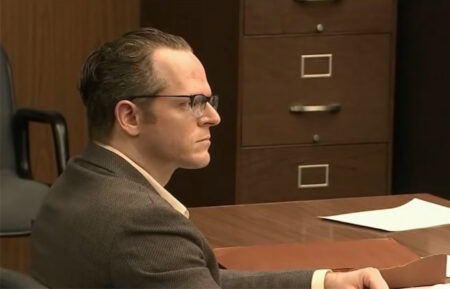 Nick Pasqual in court during his attempted murder trial