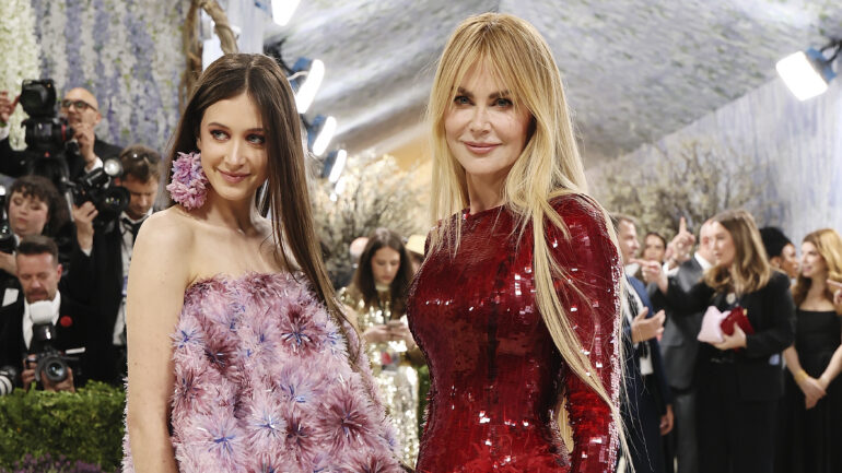 Sunday Rose Kidman Urban and Nicole Kidman attend the 2026 Met Gala celebrating "Costume Art" at the Metropolitan Museum of Art