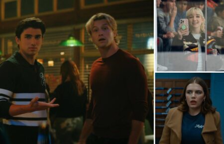 Charlie Evans, Stephen Kalyn, Julia Sarah Stone, and Ella Bright in 'Off Campus' Season 1