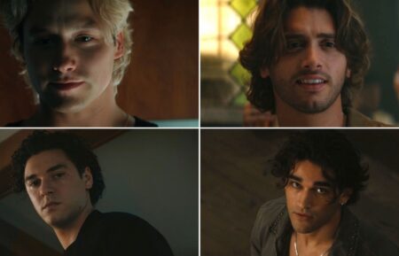 Dean, Garrett, Logan, and Justin in 'Off Campus' Season 1